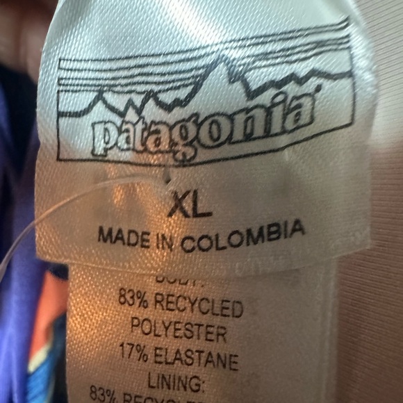 Patagonia Colorful One-Piece Swimsuit - Picture 8 of 8